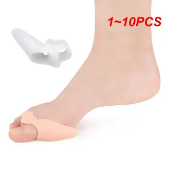 1 ~ 10ШТ Бандаж для пальцев ног Безопасный Снимает боль Прочный и гибкий Удобный в носке Улучшает здоровье ног Инструмент для выравнивания пальцев ног