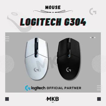 [ГОТОВЫЙ АССОРТИМЕНТ] Беспроводная игровая мышь Logitech G304 LIGHTSPEED с программируемым сенсором HERO 1000 Гц, сверхлегкая