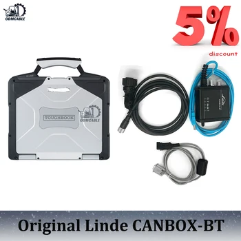 OBD Automotive V2023 Оригинал Для Linde BT Linde Pathfinder LSG USB CANBOX Инструменты Диагностики Вилочного Погрузчика + Thoughbook CF31