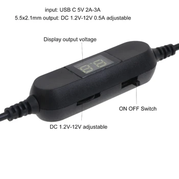 CPDD 50 см 2-12V Светодиодные переключатели Регулятор регулировки яркости для вентилятора ламп освещения.