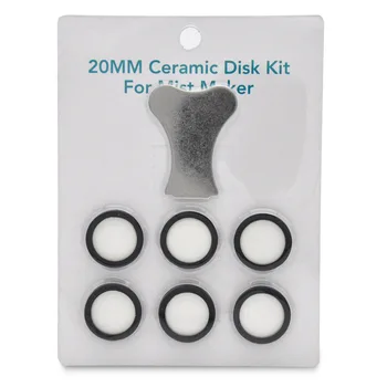 Комплект для обслуживания туманообразователя 7шт, керамический диск, наборы запасных частей для ключей с керамическим диском для противотуманной машины