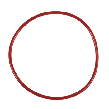 Красное Силиконовое Уплотнительное кольцо Уплотняет Дерево 110 мм x 104 мм x 3,5 мм