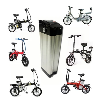 Электрический велосипед с нижним разрядом 48 В 15 Ач, литиевая батарея 48 В, батарея silver fish ebike, Электрический велосипед