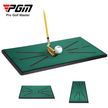 PGM Upgrade Профессиональный ударный коврик для гольфа в помещении и на открытом воздухе Тренировочные коврики для гольфа с откидной подачей DJD025