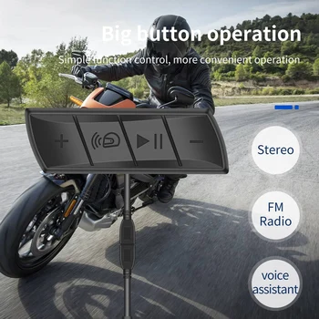 Мотоциклетный Шлем Гарнитура Bluetooth 5.0 Домофон Беспроводные Наушники С Микрофоном Наушники С Шумоподавлением Простая Установка Простота в использовании
