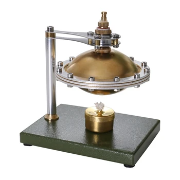 Модель двигателя Стирлинга с горячим воздухом, сделанная своими руками в разобранном виде, Паровая Летающая тарелка, Научный эксперимент по физике металла, Подарок на День рождения Прочный
