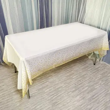 Скатерть ткани кровать крышка переработке нефти-доказательство банкетный скатерть свадебный отель одноразовые день рождения стол накрыть стол тканью