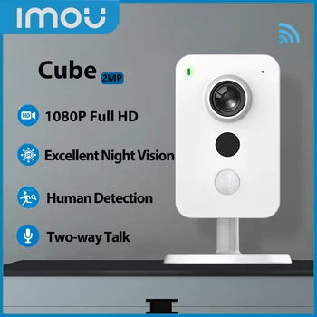 Imou Cube 2MP WiFi Камера Умный Дом Мини-Камера Беспроводной Радионяня Двухстороннее Аудио CCTV Обнаружение Человека Камеры Наблюдения