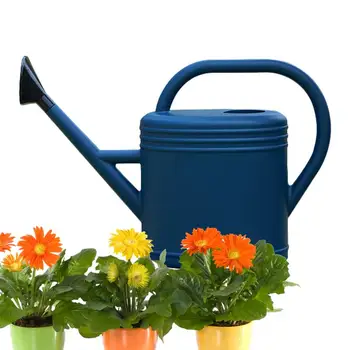 Лейка для растений, Садовый Лейка для комнатных растений, длинный носик, 5-литровый чайник для полива с 3 режимами разбрызгивания Для растений в саду