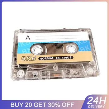 Стандартный кассетный магнитофон Пустая кассета с 60-минутной записью магнитной аудиокассеты для записи речи и музыки