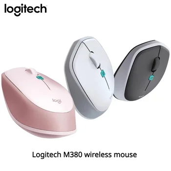 Беспроводная мышь Logitech M380 для офиса, дома, интеллектуальный голосовой ввод, компьютер для набора текста с голосовым управлением, ноутбук для мужчин и женщин, учеба