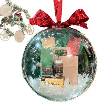 Мини-упаковка с шариковым орнаментом, рождественские шары 