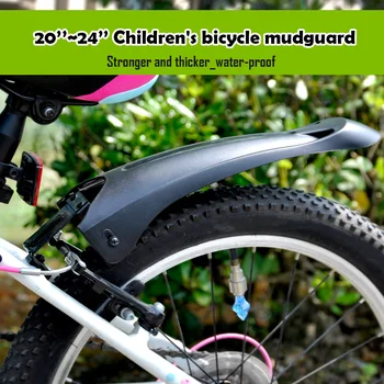 Easydo 1 Пара Складных Детских Велосипедных Крыльев Брызговик Передний Задний Пылезащитный Для 20-24 дюймовых Велосипедных Аксессуаров