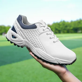 Новые мужские туфли для гольфа, кроссовки для гольфа, мужская уличная обувь для гольфа без шипов, кроссовки для бега трусцой