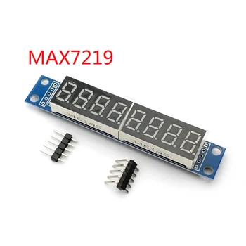 Светодиодный модуль MAX7219 8-значный 7-сегментный цифровой светодиодный дисплей для Uno MCU 100% Новый