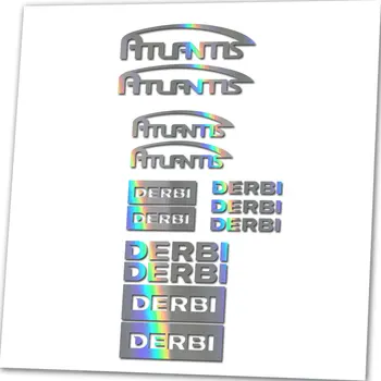 Совместим с комплектом наклеек Derbi Atlantic Stickers Decal Kit