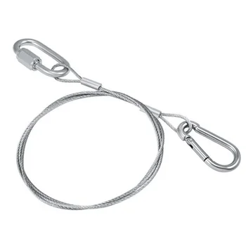 оцинкованный кабель 1,5 мм, проволока из нержавеющей стали, кольцо для ключей, трос, подвесная опора из стального троса
