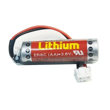 2 шт./лот ER6C AA 3,6 В F2-40BL FX1N FX2N PLC с промышленным управлением, неперезаряжаемая литиевая батарея