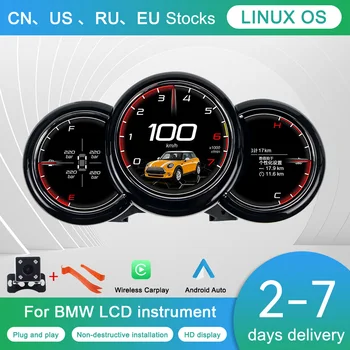 Автомобильный ЖК-Цифровой Кластер Для BMW MINI 2014-2023 Virtual Cockpit Speed Meter Головное Устройство Дисплей Приборной Панели Автомобиля HD Head Up Автозапчасти