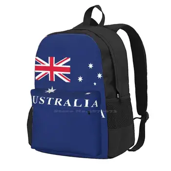Австралийский флаг, Школьная сумка Австралии, рюкзак большой емкости, ноутбук 15 дюймов, австралийские корни, я люблю Австралию, Австралийская гордость