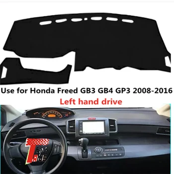 Высококачественная фланелевая крышка приборной панели фабрики TAIJS для Honda Freed GB3 GB4 GP3 2008-2016 с левым рулем