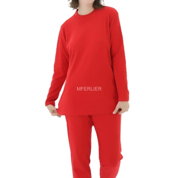 Осенне-зимняя женская пижама 7XL, обхват груди 160 см, 6XL, пижамы большого размера