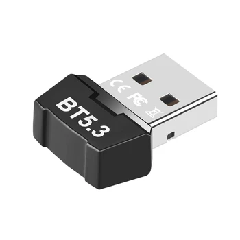 RTL5.3 Адаптер Bluetooth Компьютер без драйверов USB Беспроводной приемник Bluetooth Передатчик Bluetooth Аудиогарнитура Проста в использовании