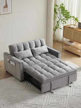Многофункциональный современный минималистичный диван-кровать для одного человека, небольшой кабинет, складной диван двойного назначения
