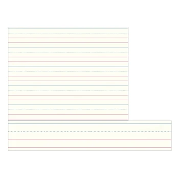 50 листов разлинованной бумаги в полоску для практики рукописного ввода HXBE