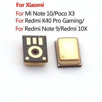 5-100 шт. Для Xiaomi Mi Note 10/Poco X3/Redmi K40 Pro Gaming/Redmi Note 9/10X Микрофон Динамик Внутренний Микрофон Передатчик