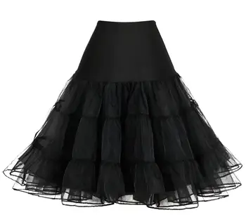 Модные милые женские нижние юбки нового стиля, юбка-пачка с кринолином, винтажная нижняя юбка в стиле рокабилли 50-х годов