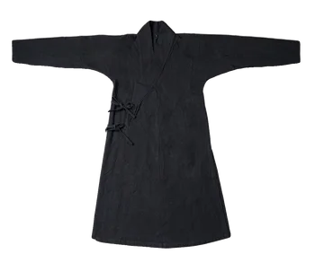Уличный тактический винтажный халат на хлопчатобумажной подкладке с узкими рукавами, броня Hanfu на подкладке