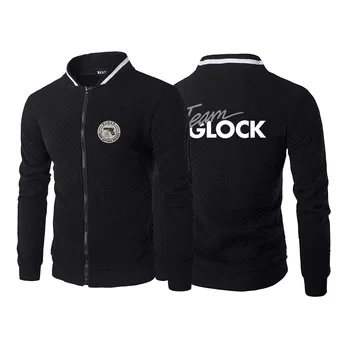 Glock Perfection Shooting 2023 Весенне-осенняя мужская новая повседневная куртка с принтом, удобный дышащий кардиган, дизайнерский деловой костюм