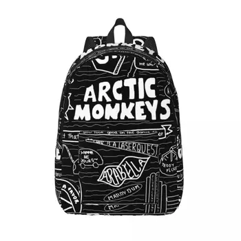 Arctic Monkeys Альбом рок-группы Рюкзак для детского сада Ученик начальной школы Сумка для книг Мальчик Девочка Детский рюкзак для пеших прогулок