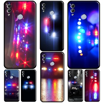 Полицейские Машины Светятся Ночью Для Huawei Honor 50 10i 7C 7A 6C 4C Pro 8A 9A 6X 7X 8X 9X 7S 8S 9S 8 9 10 Lite Чехол Для Телефона