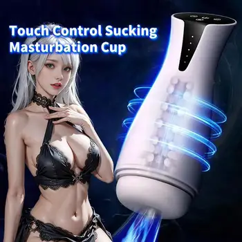 Вибратор для киски, Автоматический Мастурбатор для мужчин, Мужское электрооборудование, Карманные принадлежности для порнографии для взрослых, секс-машина, реалистичная вагина