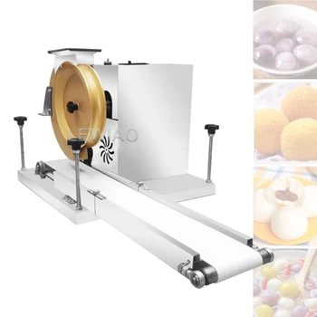 Тестораскаточная машина для округления бобовых шариков, устройство для округления шариков из тамариндовой пасты