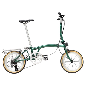 Складной Велосипед Xiaobu HITO, Суперлегкий, Портативный, Регулируемая скорость, Ретро-стиль, 16 дюймов, 349