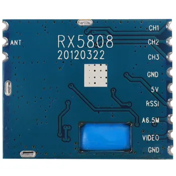 Модуль RX5808 5.8G FPV Mini Wireless Audio Video Receiver для FPV-системы, RC-вертолет, RC Запчасти
