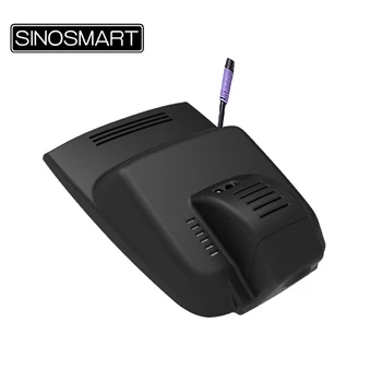 SINOSMART Novatek 1080P Запись цикла Автомобиля WiFi Dash Cam для Honda LingPai 2021 Управление с помощью приложения мобильного телефона SONY IMX307