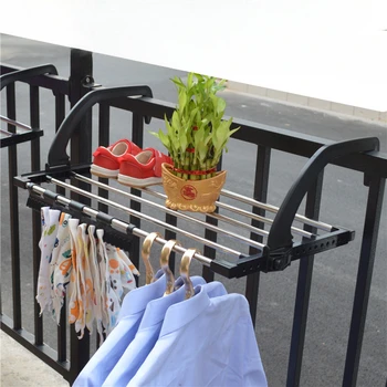 Многофункциональная складная Балконная Вешалка для одежды, Подоконник, Переносная Вешалка для чистых подгузников, Вешалки для одежды.