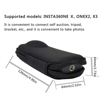 Мини-кейс для хранения, переносная сумка для Insta360 ONE X3, защитная сумка, сумочка-футляр для панорамной камеры Insta 360