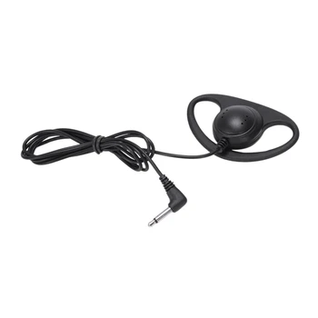 3X Моно наушники Гарнитура для наушников Двухканальный разъем 3,5 мм для портативных ПК Skype Voip ICQ