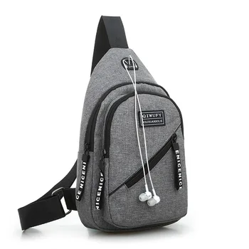 Мужская нагрудная сумка, сумка-слинг, мужская сумка на плечо, поясная сумка, сумки через плечо большой емкости для коротких поездок, противоугонная сумка-мессенджер.