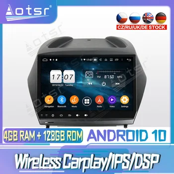 Android 10 PX6 128G Для Hyundai IX35 Tucson 2011 2015 DVD GPS Навигация Авто Радио Стерео Видео Мультимедийный Плеер Головное устройство 2din