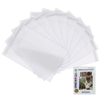 100шт закрывающихся защитных пакетов с ручными вставками Пластиковые рукава Сумки для GBC Сумка с инструкциями Сумка с буклетом GameCube