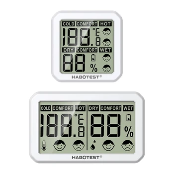 ЖК-измеритель температуры и гигрометр влажности, комнатный термометр для детской комнаты