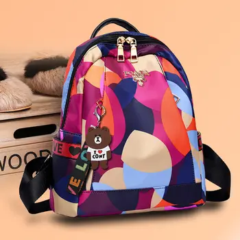 2023 Новый камуфляжный рюкзак, школьный ранец, женские сумки, студенческие Корейские модные универсальные рюкзаки большой емкости, школьная сумка E24