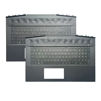Оригинальная Новая Клавиатура с подсветкой в США Для HP OMEN 5 Plus 17-CD TPN-C142 L586455-001 Чехол Для ноутбука, Верхняя Крышка, Подставка Для рук, Верхняя Крышка, Английский