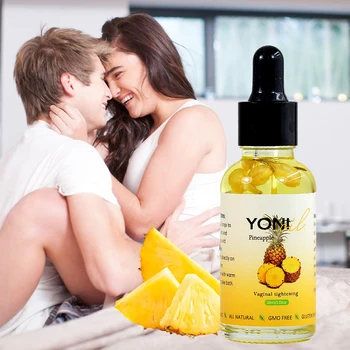 Эфирное масло Йони с персиком, клубникой и ананасом Дезодорирует, подтягивает влагалище, увеличивает сексуальное удовольствие, сыворотка против дрожжевых инфекций